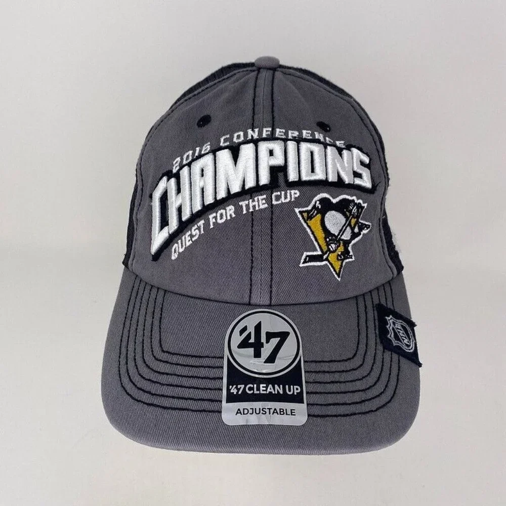 2016 Pittsburgh Penguins Champions Snapback Hat NHL Hockey‎ Stanley Cup